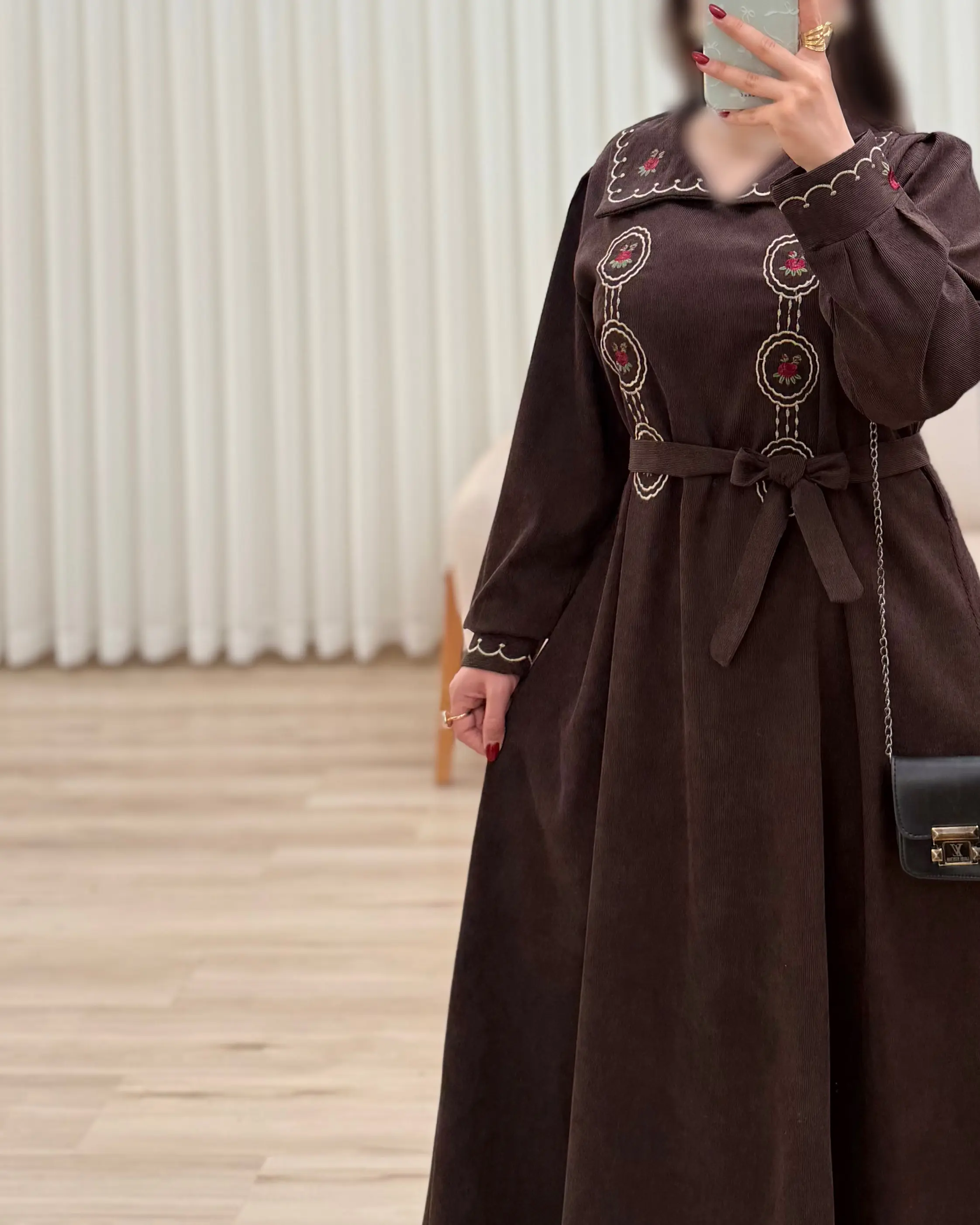 کفتان گلدوزی کبریتی مدل لادن